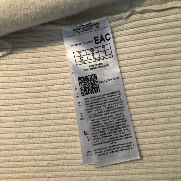 GUESS Women’s Ivory Faux Fur Vest - Picture 6 of 8